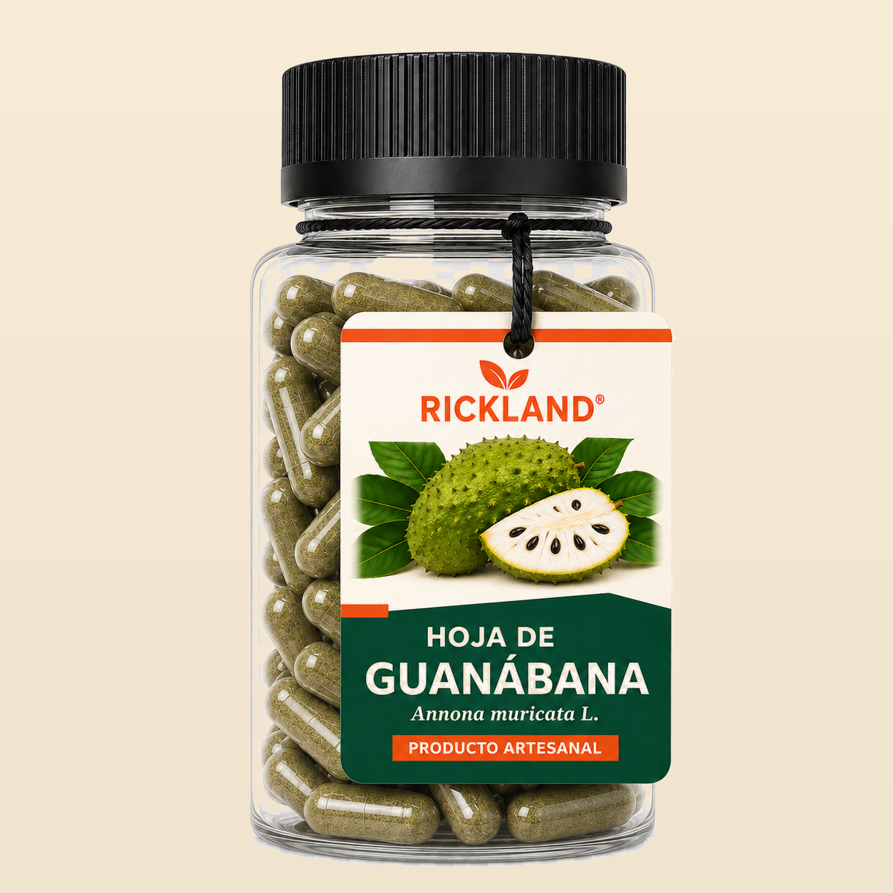 Cápsulas Rickland® de Hoja de Guanábana