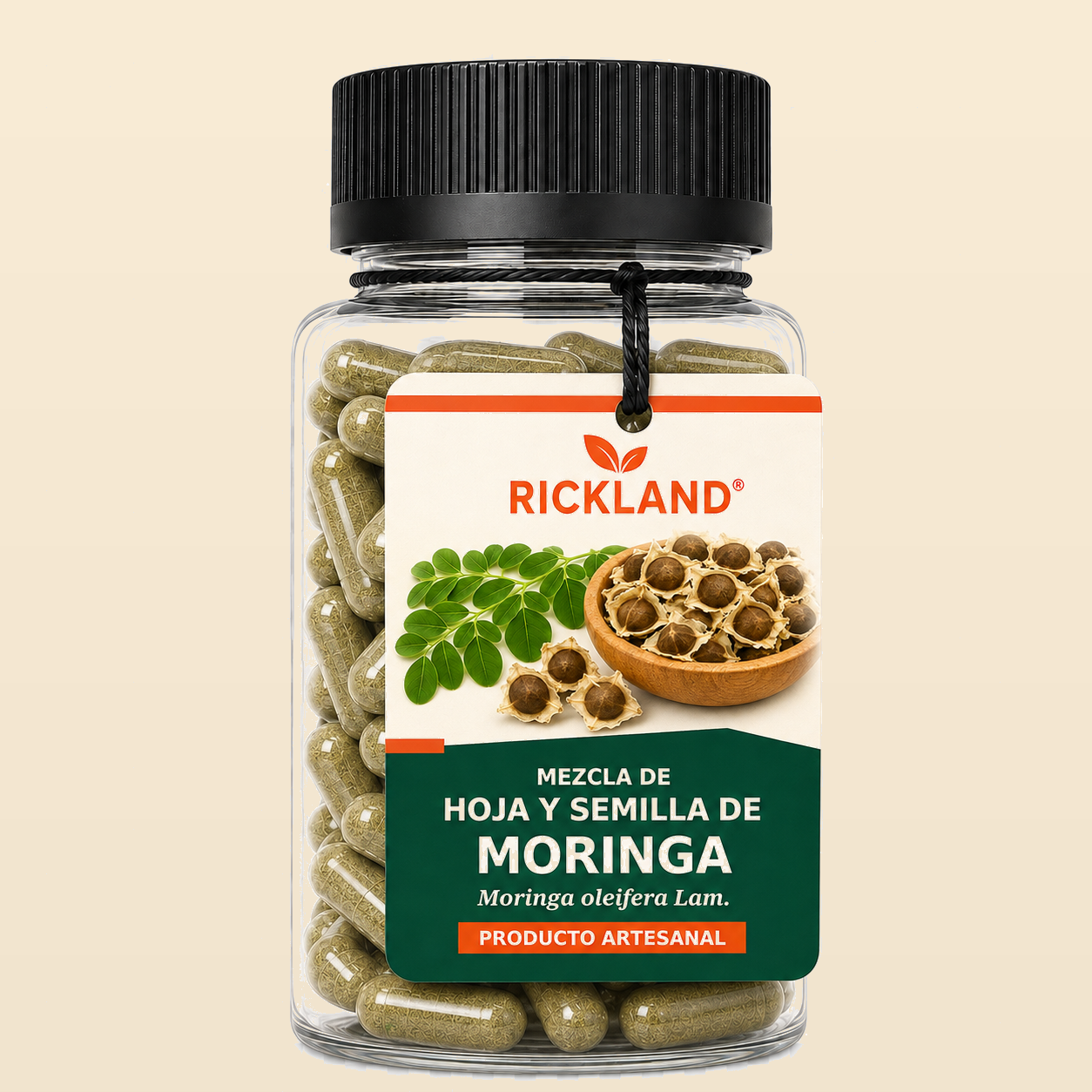 Producto Rickland® Hoja y Semilla de Moringa