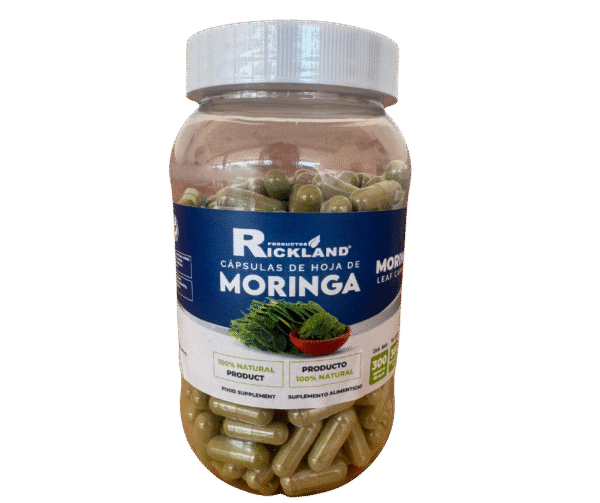 capsula hoja de moringa hoja de moringa