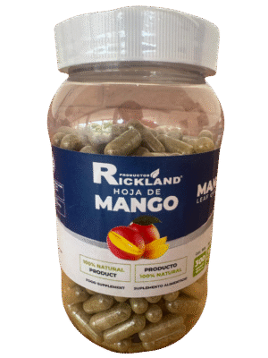 Capsula de hoja de mango
