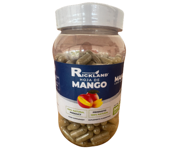 Capsula de hoja de mango