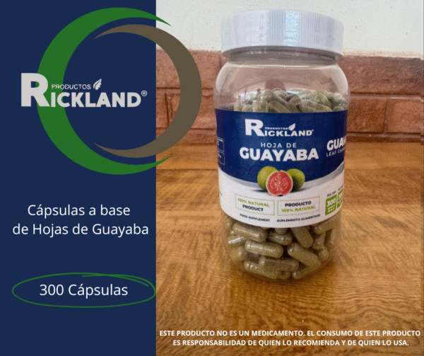 5 Capsulas de hoja de guayaba