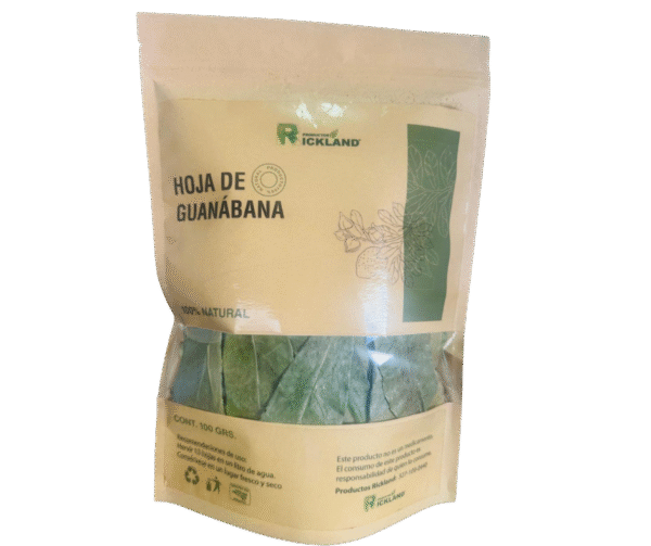 bolsa de hoja de guanabana