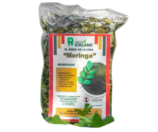 bolsa de hoja de moringa