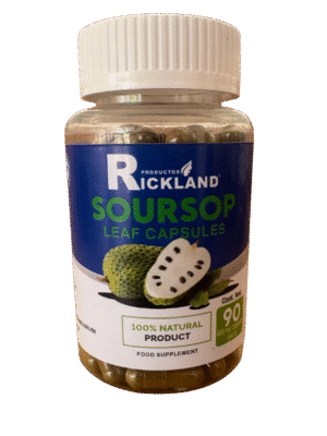 capsulas de hoja de guanabana de 90