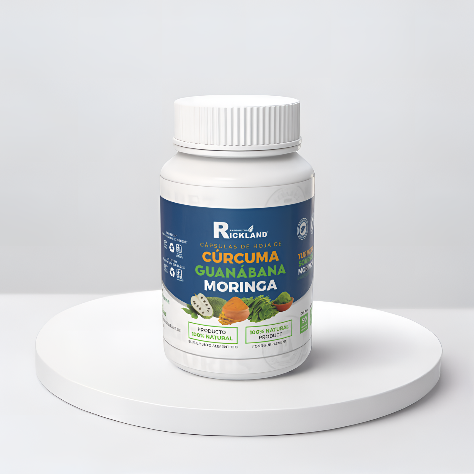 Cúrcuma, Guanábana y Moringa - Image 2