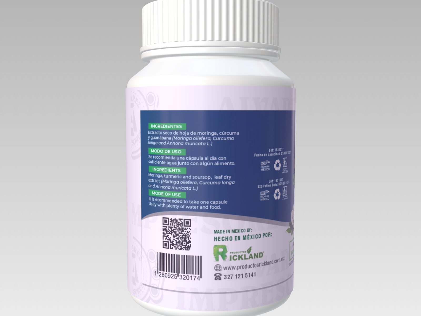 Cúrcuma, Guanábana y Moringa - Image 3