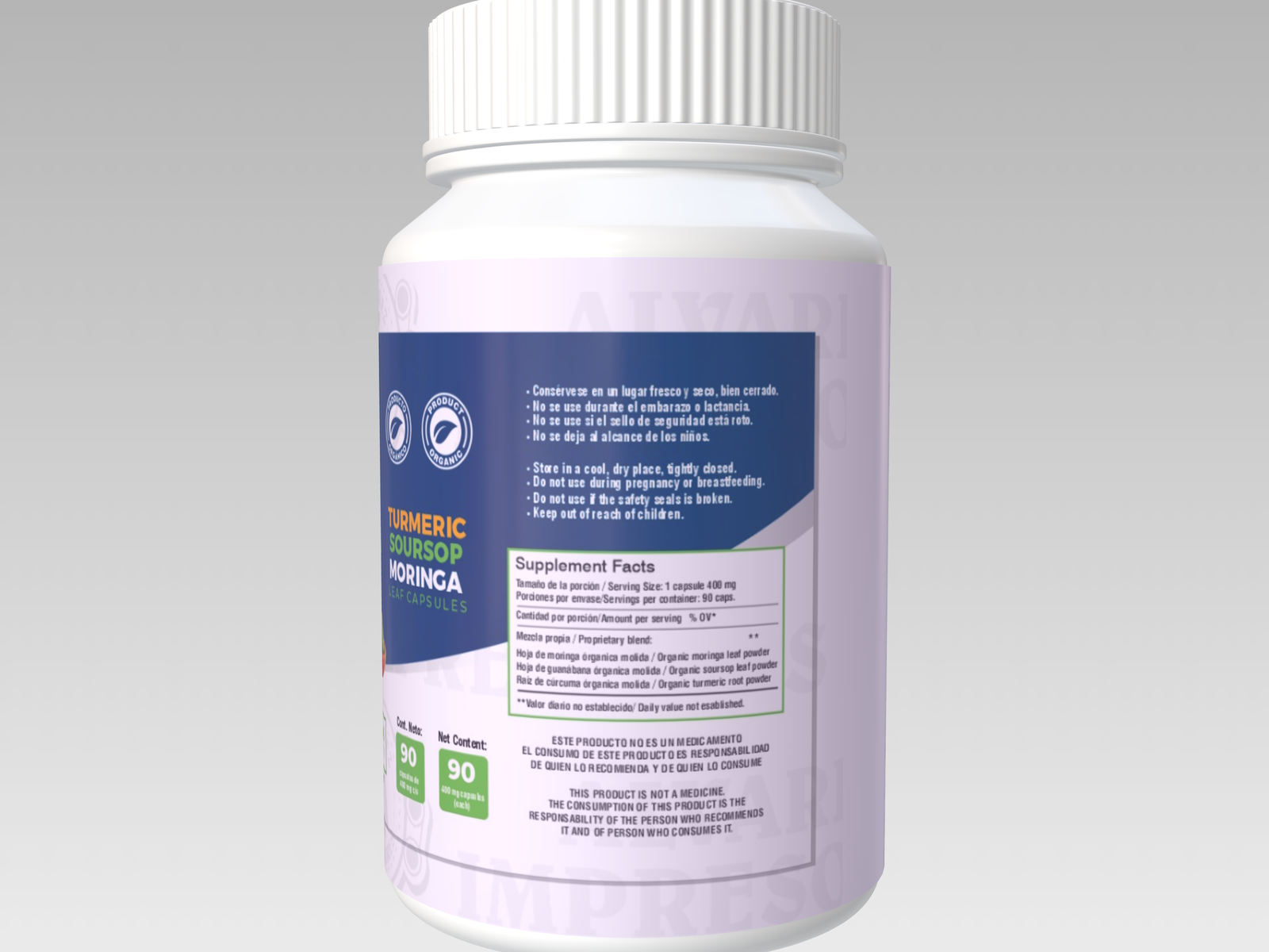 Cúrcuma, Guanábana y Moringa - Image 4